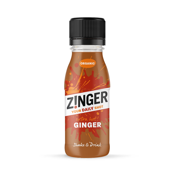James White Zinger tu Chupito Diario sabor Jengibre Extra Picante Orgánico - 70ml