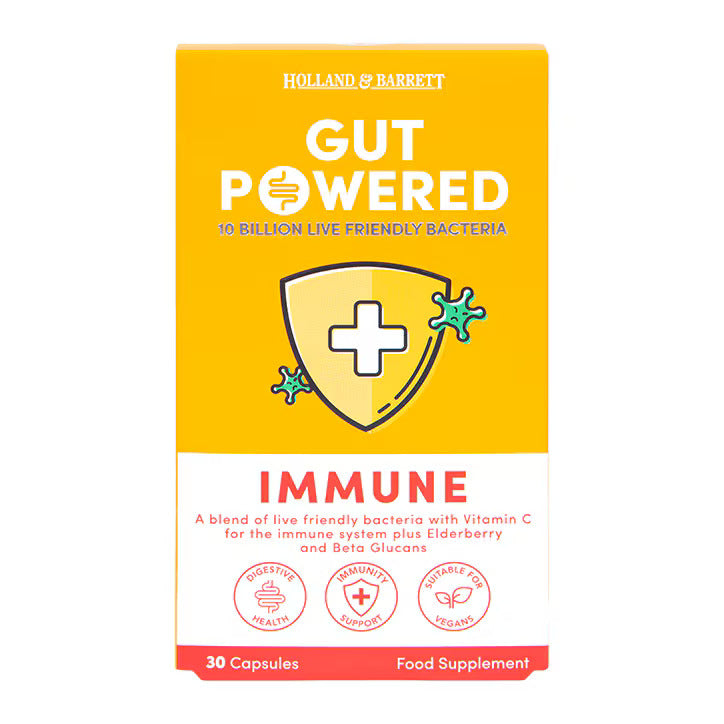 Holland & Barrett Gut Powered Inmune - 30 cápsulas