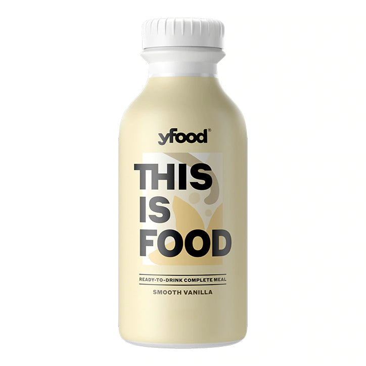 yfood Bebida y Comida Completa Sabor Banana, Vainilla, Chocolate, Café y Baya Fresca - 500ml