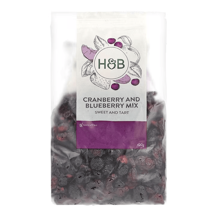 Holland & Barrett Mezcla De Arándanos Rojos y Azules - 420g