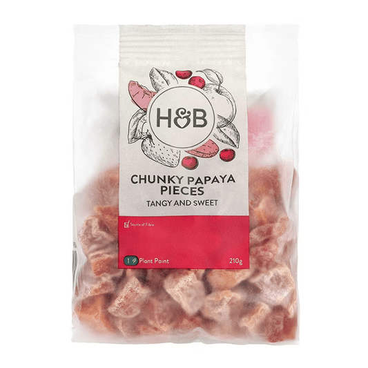 Holland & Barrett Trozos de Papaya - 210 g