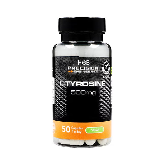 Precision Engineered L-Tirosina 500 mg - 50 cápsulas