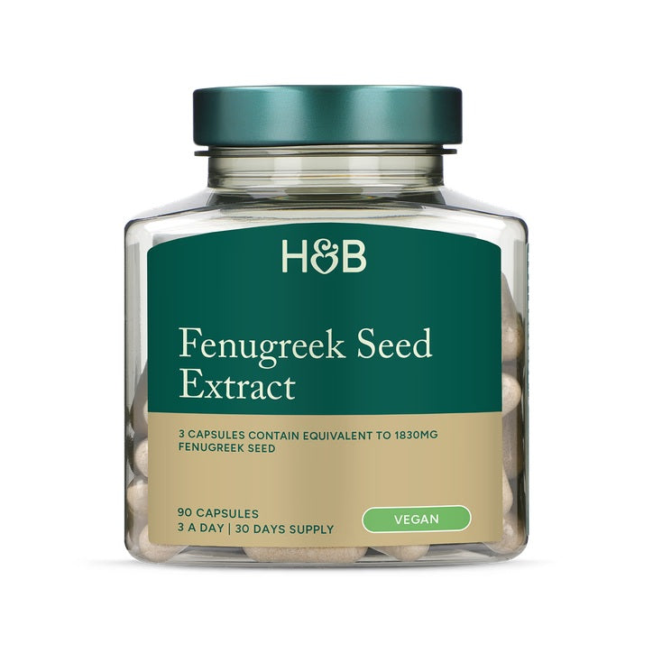 Holland & Barrett Extracto de Semillas de Fenogreco - 90 cápsulas