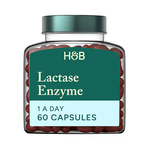Holland & Barrett Enzima Lactasa  125 mg - 60 Cápsulas