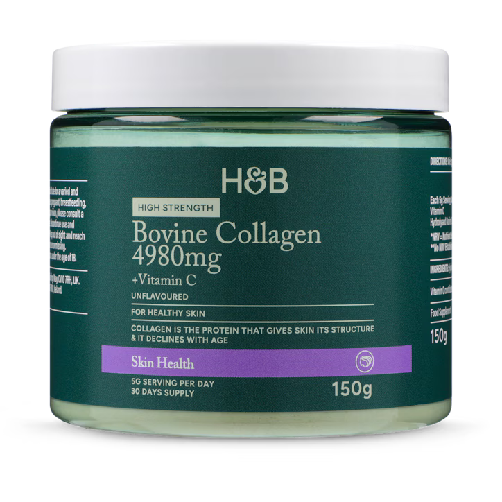 Holland & Barrett Colágeno Bovino en Polvo sin Sabor - 150g