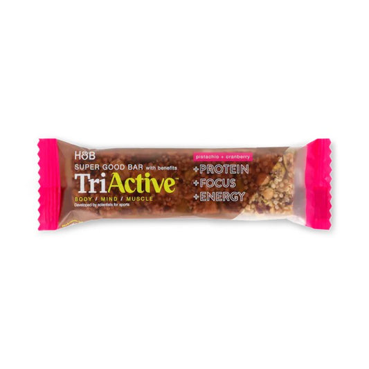 TriActive Barrita Super Buena Sabor Pistacho y Arándano - 50g