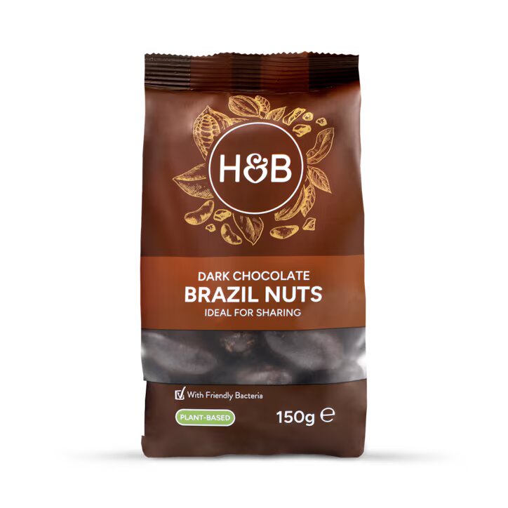 Holland & Barrett Nueces de Brasil con Chocolate Negro - 150g