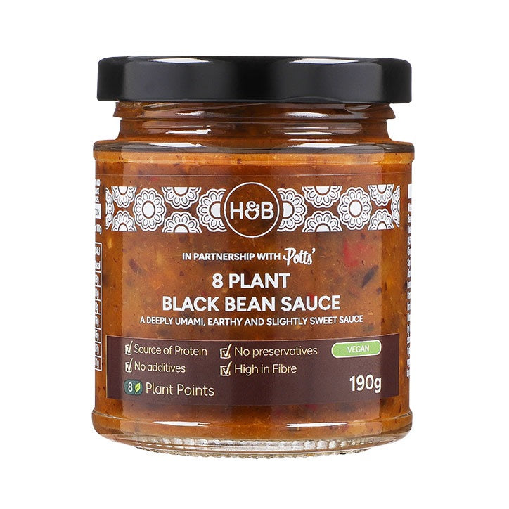 Holland & Barrett Salsa de Judías Negras de 8 plantas - 190g