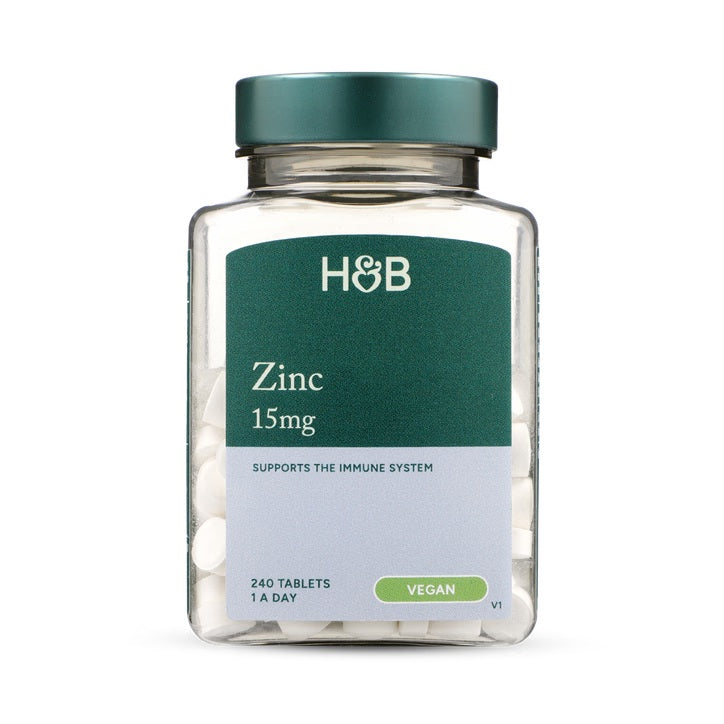 Holland & Barrett Zinc 15mg - 240 Comprimidos