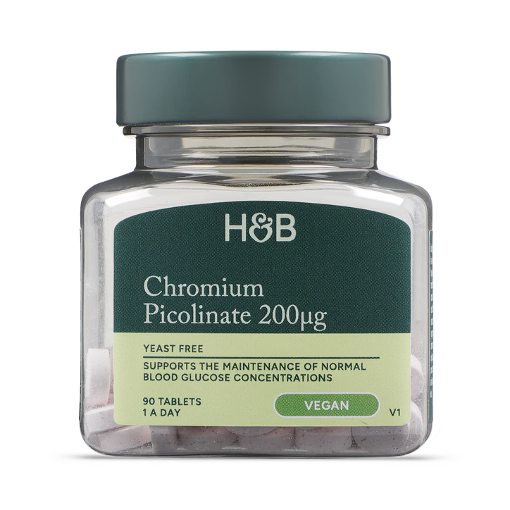 Holland & Barrett Picolinato de Cromo 200 µg - 90 Comprimidos