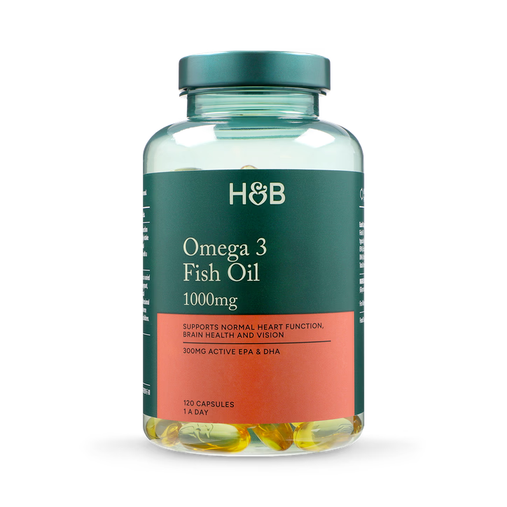 Holland & Barrett Aceite de Pescado Omega 3 de 1000 mg - 120 Cápsulas