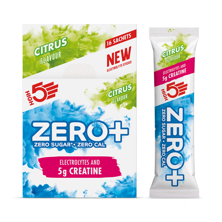 High5 Zero+ Electrolitos y 5g de Creatina Sabor Cítricos - 16 Sobres