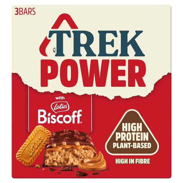 Trex Power Barrita de Proteínas con Galletas Lotus Biscoff - 3 x 44g