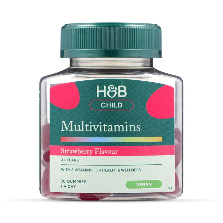 Holland & Barrett Multivitaminas para Niños Sabor Fresa - 30 Gominolas
