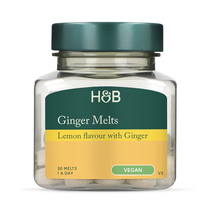 Holland & Barrett Melts de Jengibre - 30 comprimidos