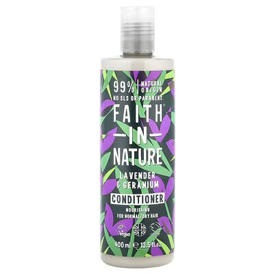 Faith in Nature Acondicionador de Lavanda y Geranio - 400ml