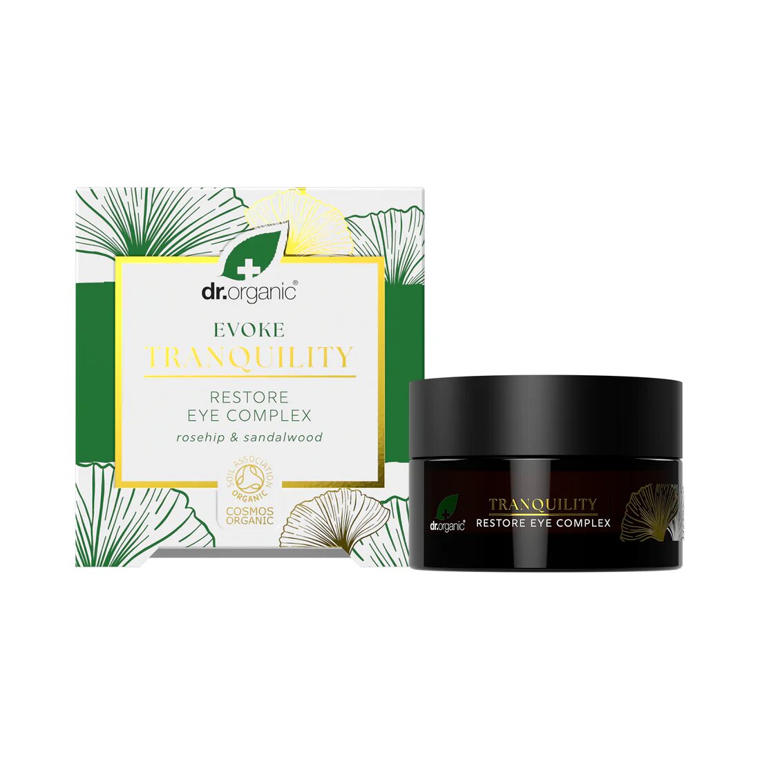 Dr. Organic Contorno de Ojos Evoke Tranquility Reparación y Nutrición - 10 ml