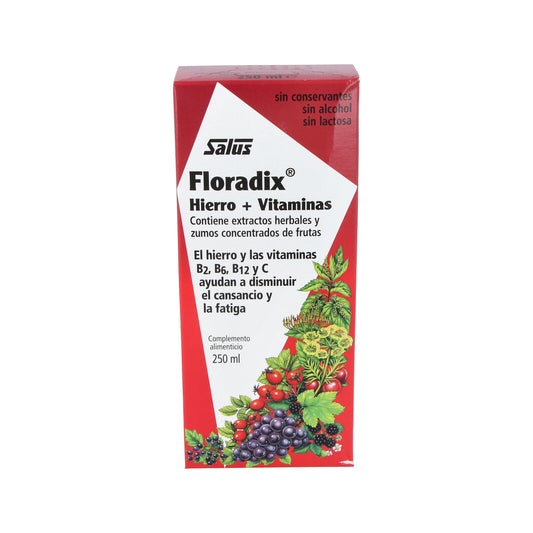 Salus Floradix Hierro + Vitaminas - 250ml