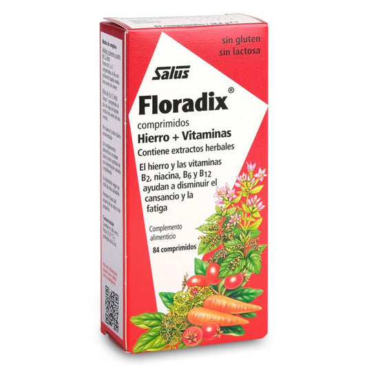 Salus Floradix Hierro + Vitaminas - 84 Comprimidos