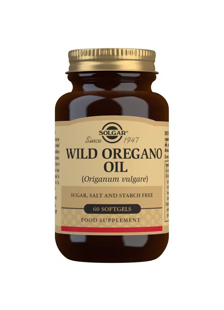Solgar Aceite de Orégano Silvestre - 60 Cápsulas blandas