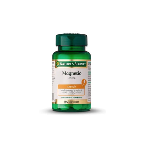 Nature's Bounty Magnesio 250 mg - 100 Comprimidos