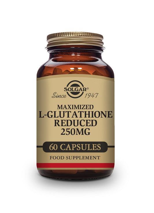 Solgar Maximizado L-Glutatión Reducido 250 mg - 60 capsulas vegetales