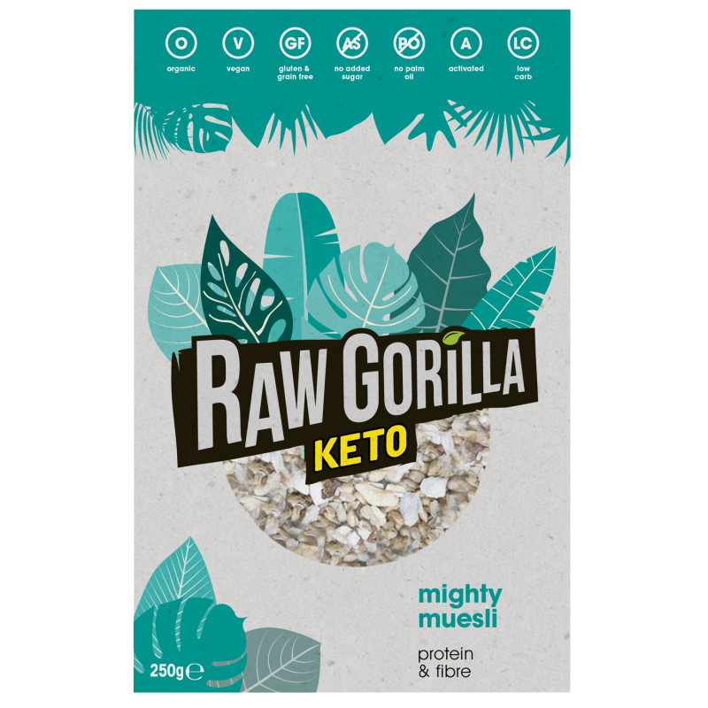 Raw Gorilla Keto Muesli Poderoso - 250g