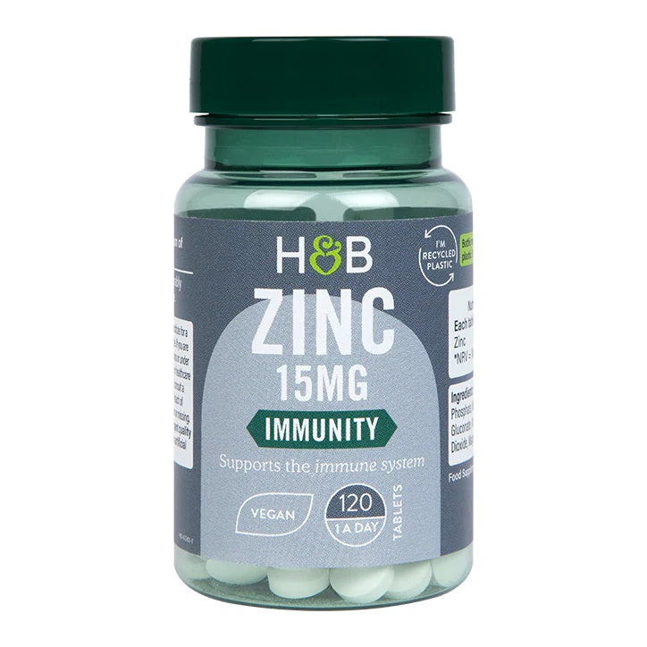 Zinc 15mg - Tabletas