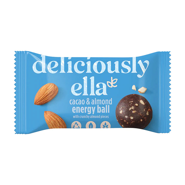 Deliciously Ella Bola Energética de Cacao y Almendras - 40g