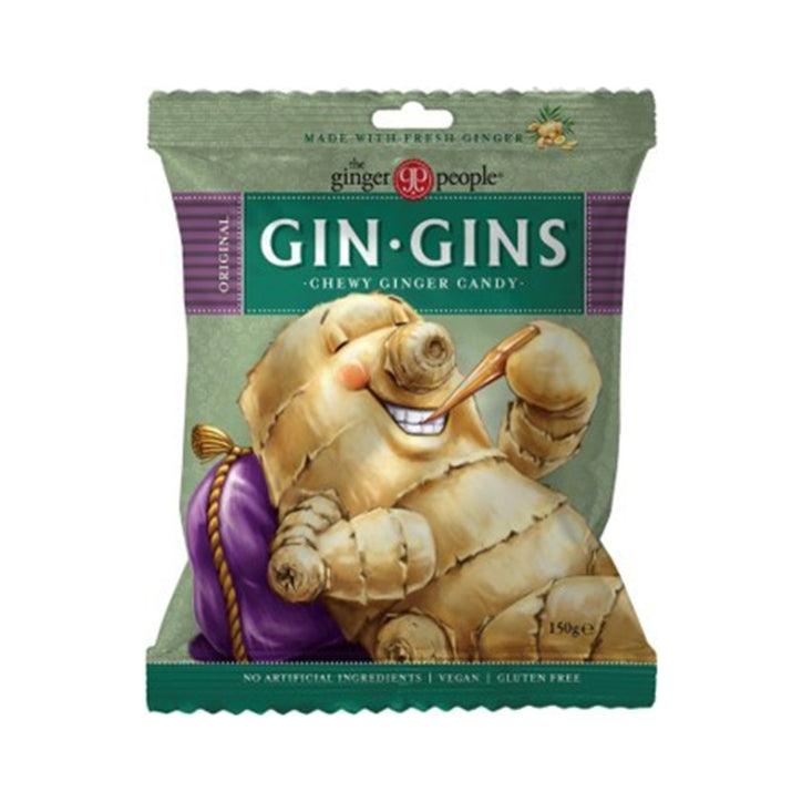 Gin Gins Original Caramelos Masticables de Jengibre
