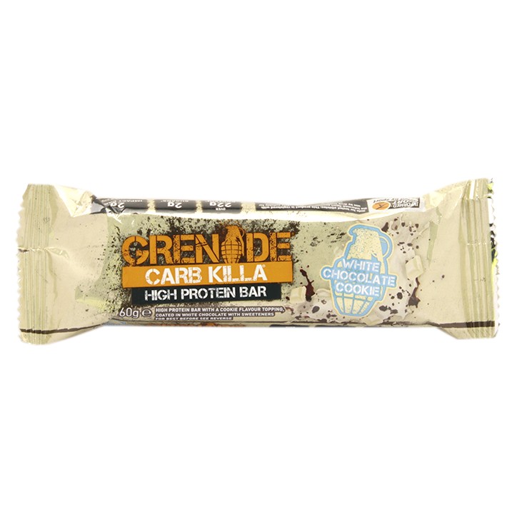 Grenade Carb Killa Barrita de Chocolate Blanco & Galletas - 60g