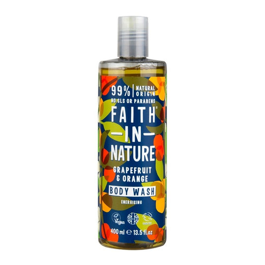 Faith in Nature Gel de Baño de Pomelo y Naranja 400ml