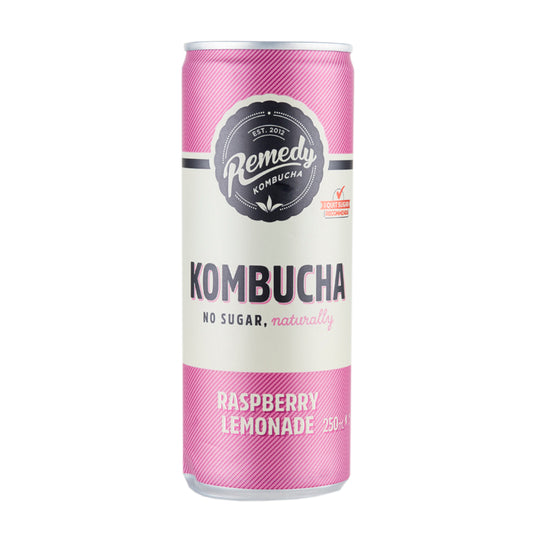 Remedy Kombucha Frambuesa y Limonada - 250ml