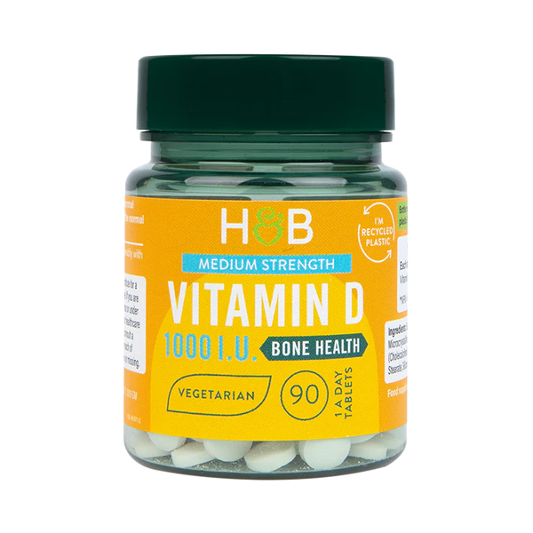 Vitamina D 1000 I.U. 25ug - 90 Tabletas