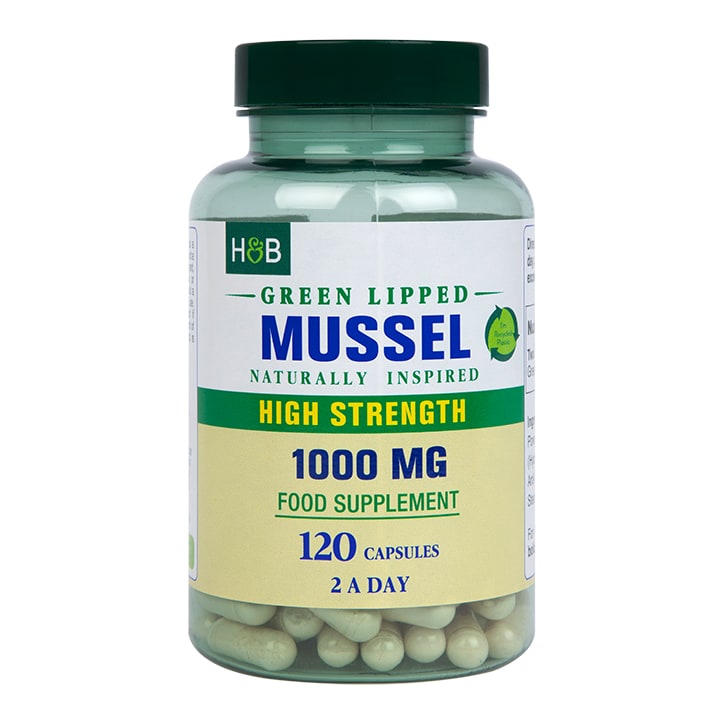 Mejillón de Labios Verdes 1000mg - 120 cápsulas