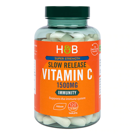Vitamina C de Liberación Lenta de Alta Resistencia 1500 mg - 120 Comprimidos