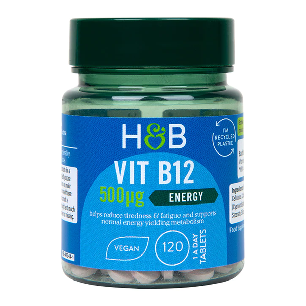 Vitamin B12 500ug - 120 Tablets