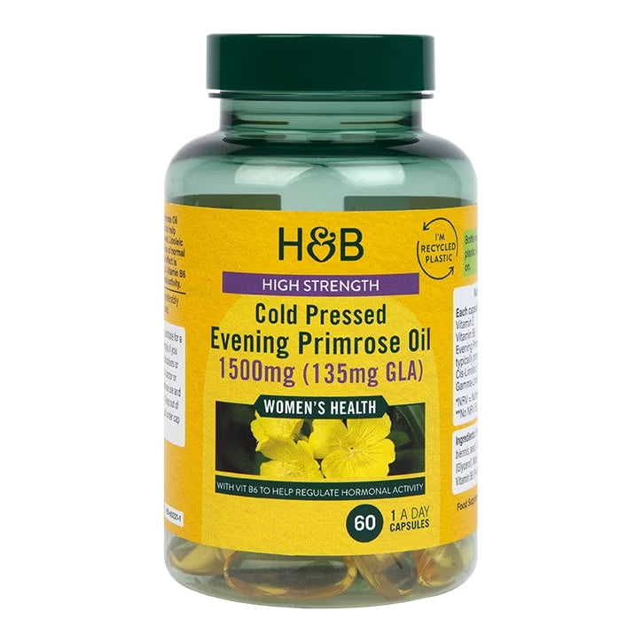 Buy Holland & Barrett High Potency Cold Pressed Evening Primrose Oil