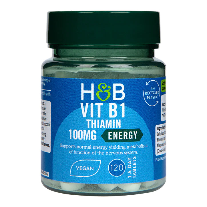 Vitamina B1 + Tiamina 100mg - 120 Comprimidos