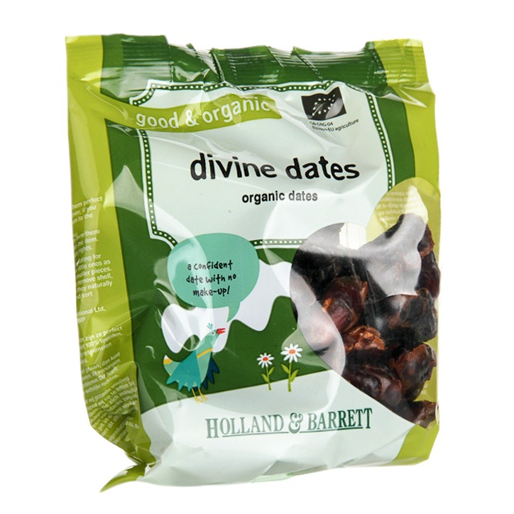Buy Holland & Barrett Divinos Organic Dates 250g Online Holland and