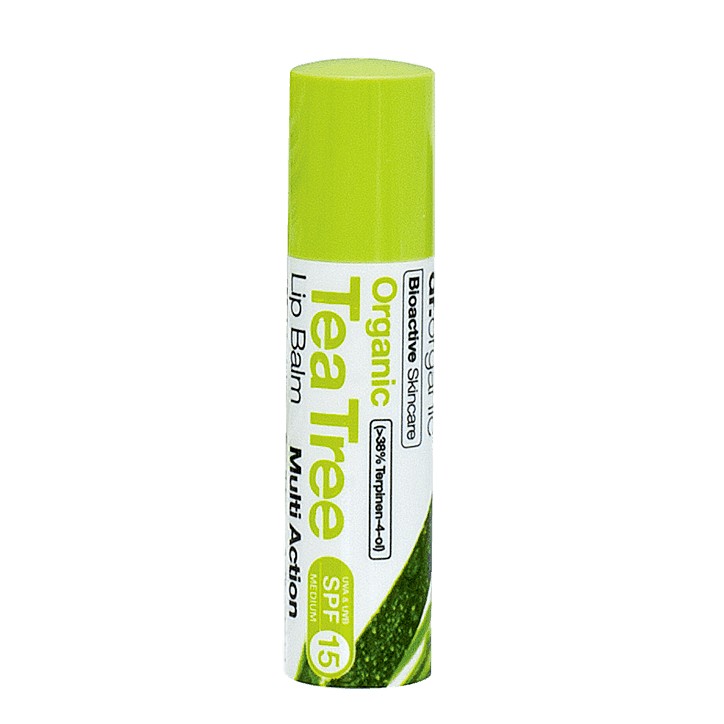 Comprar Dr Organic Tea Tree Lip Balm 5.7ml Online