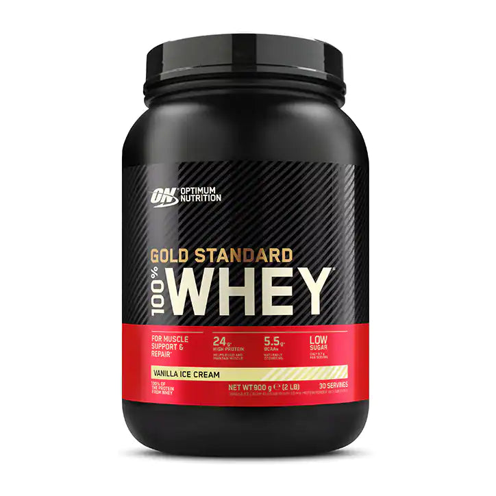 Optimum Nutrition Gold Standard 100% Whey Helado de Vainilla - 900g