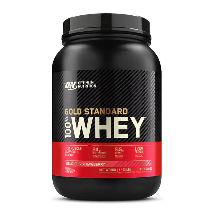 Optimum Nutrition Gold Standard 100% Whey Deliciosa Fresa - 900g
