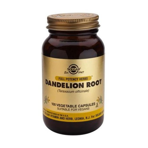 Solgar Raíz de Diente de León 520mg - 100 Cápsulas Vegetales