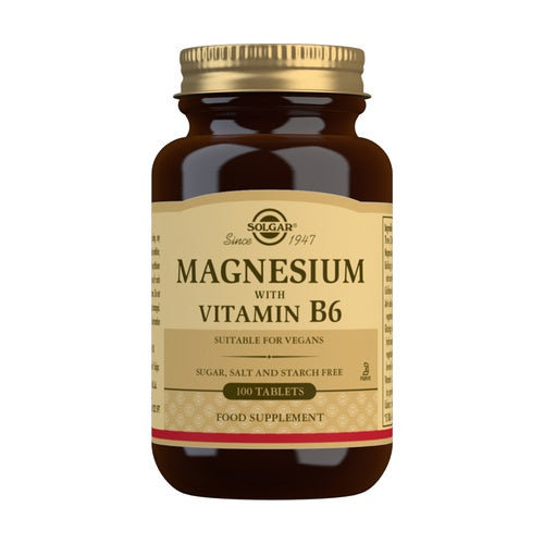 Solgar Magnesio con Vitamina B6 - Comprimidos