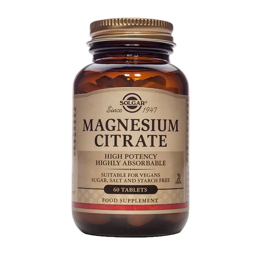 Solgar Citrato de Magnesio - Comprimidos