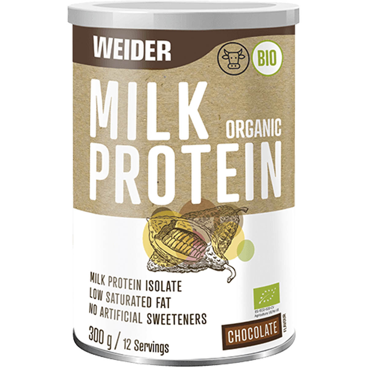 Weider Milk Organic Protein Chocolate flavor - 300g