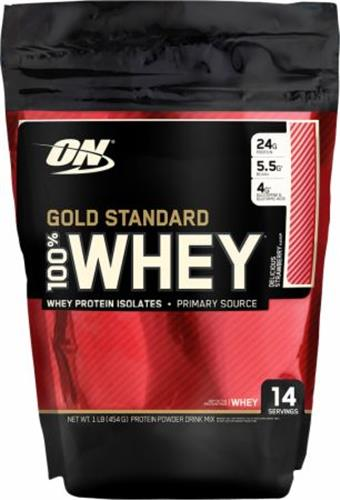 Optimum Nutrition Gold Standard 100% Whey Deliciosa Fresa - 434g