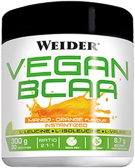 Weider Vegan BCAA Sabor Mango y Naranja - 300g
