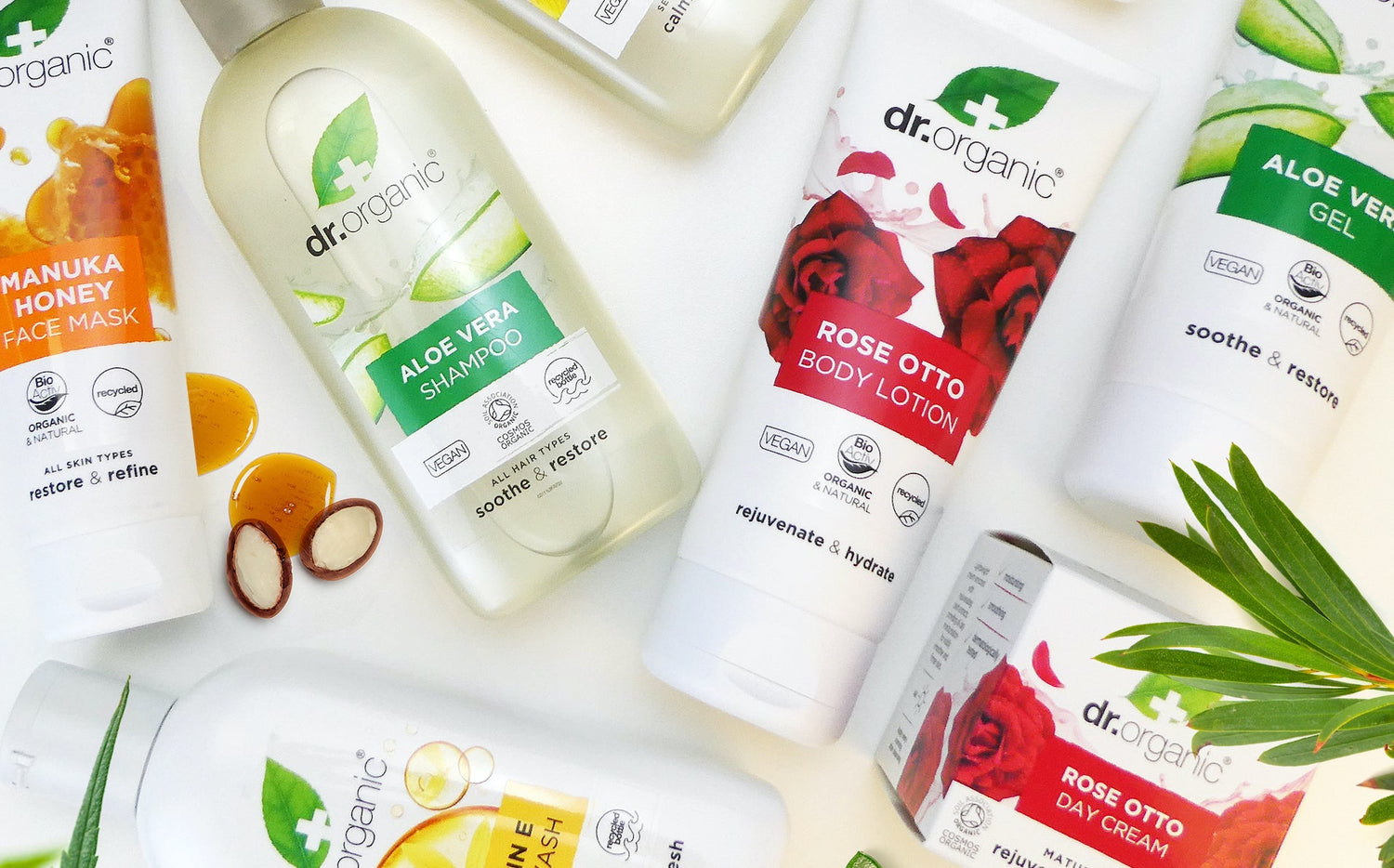 Cosmética natural de Dr. Organic